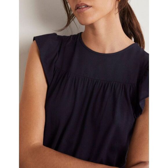 BODEN Ruffle Printed Mini Dress size 6 - Picture 5 of 11